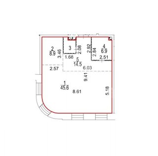 3-комнатная квартира