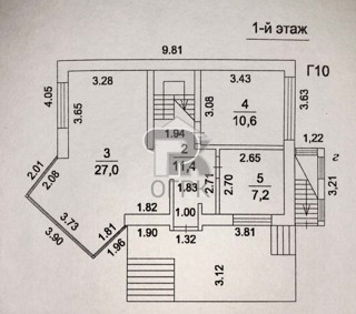 Дом, площадью 308 кв.м