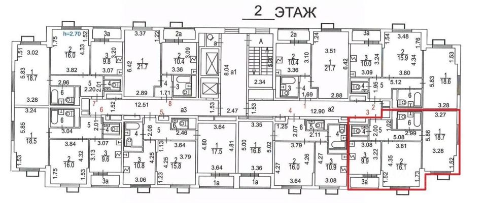 Продается 2-комнатная квартира, площадью 56.60 кв.м. Москва, проезд Харьковский, дом 1/1 к.3