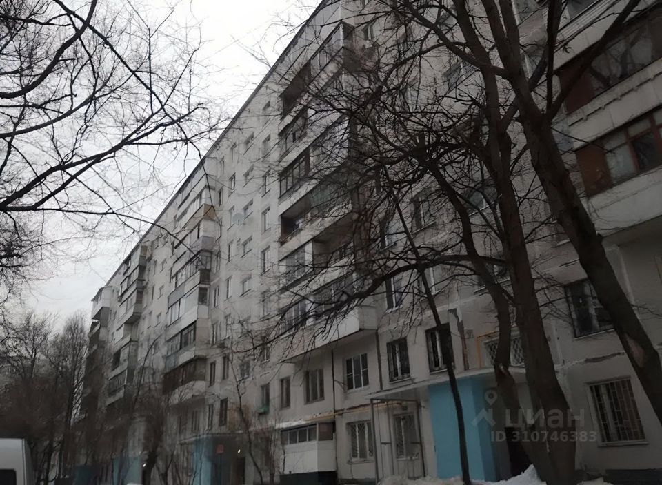 Продается 2-комнатная квартира, площадью 43.80 кв.м. Москва, улица Чертановская, дом 66к4