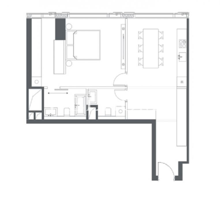 Продается 2-комнатная квартира, площадью 62.00 кв.м. Москва, набережная Краснопресненская, дом 14стр1