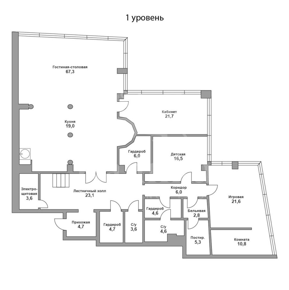 Продается 6-комнатная квартира, площадью 335.40 кв.м. Москва, улица Нежинская, дом 1к2