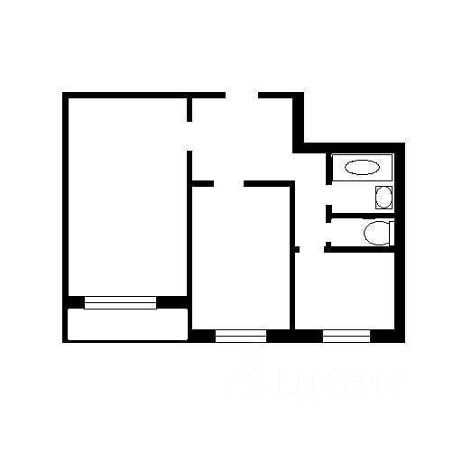 Продается 2-комнатная квартира, площадью 42.50 кв.м. Москва, улица Медынская, дом 14к1