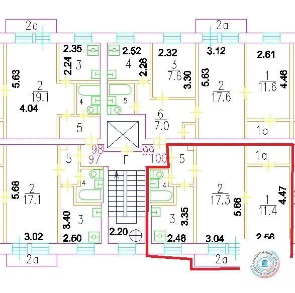 Продается 2-комнатная квартира, площадью 43.00 кв.м. Москва, переулок Кондратьевский Большой, дом 4к2