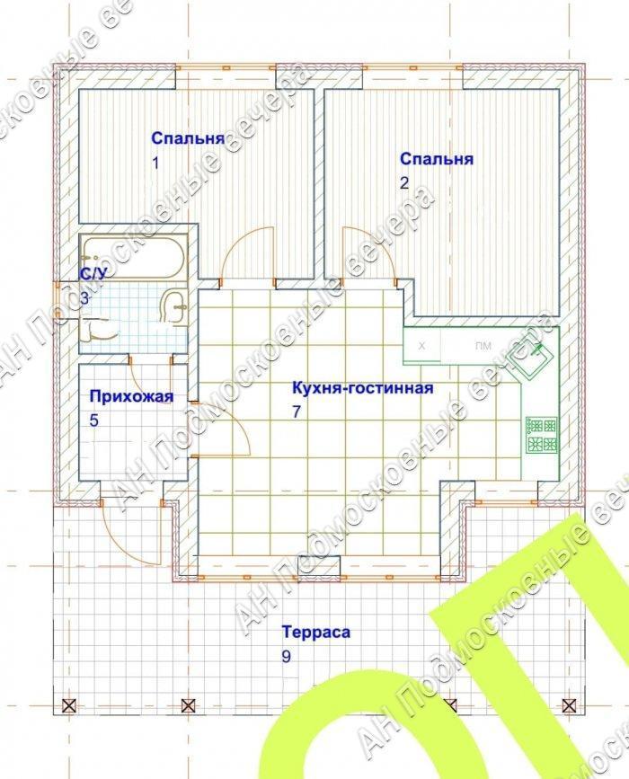 Продается дом, площадью 80.50 кв.м. Московская область, Истра городской округ, деревня Ермолино