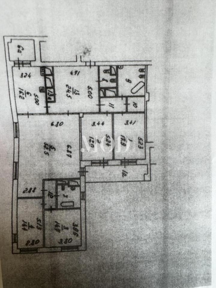 Продается 5-комнатная квартира, площадью 196.10 кв.м. Москва, Ломоносовский проспект, дом 7к5