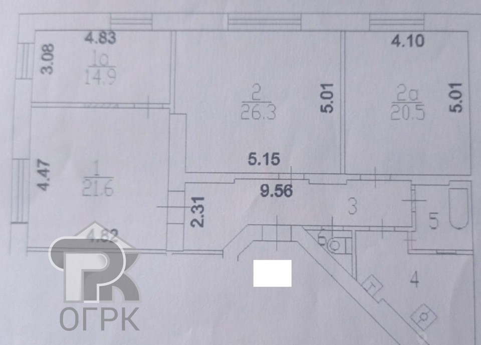 Продается 4-комнатная квартира, площадью 112.40 кв.м. Москва, улица Студенческая, дом 35