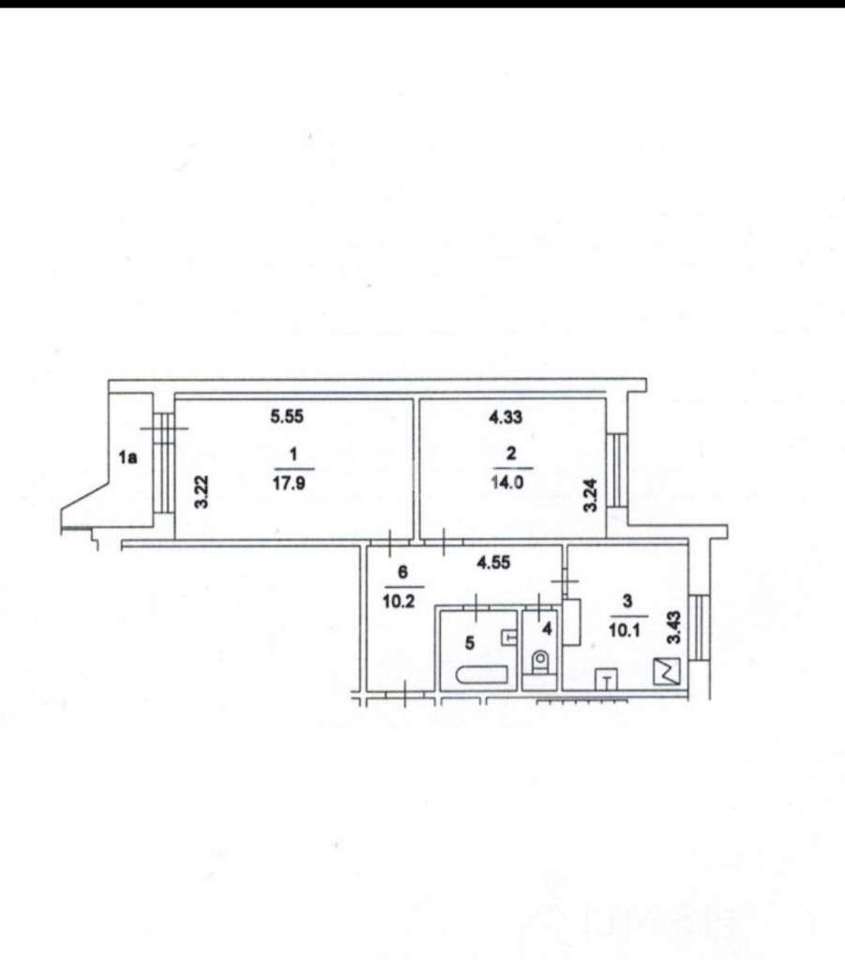 Продается 2-комнатная квартира, площадью 58.20 кв.м. Москва, Осенний бульвар, дом 20к1