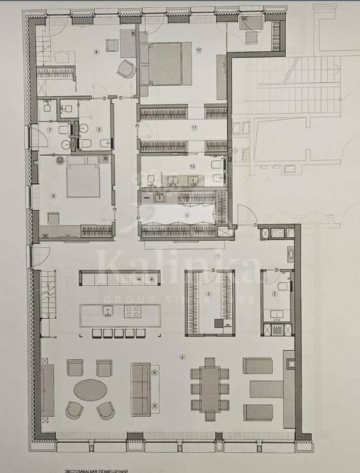 Продается 4-комнатная квартира, площадью 232.30 кв.м. Москва, набережная Серебряническая, дом 19