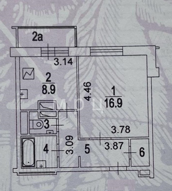 Продается 1-комнатная квартира, площадью 39.30 кв.м. Москва, улица Новаторов, дом 4к5