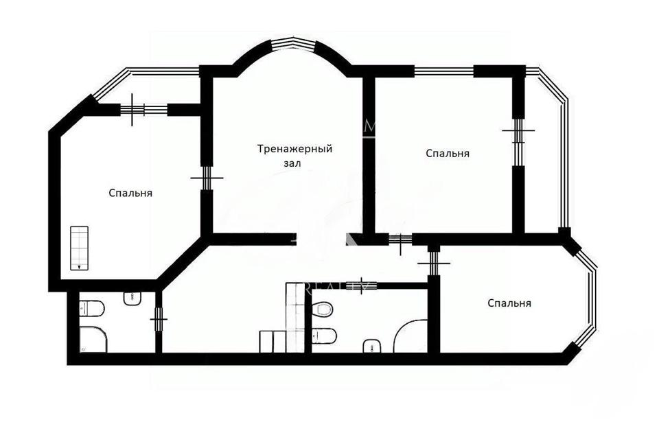 Продается 4-комнатная квартира, площадью 270.00 кв.м. Москва, улица Кастанаевская, дом 13