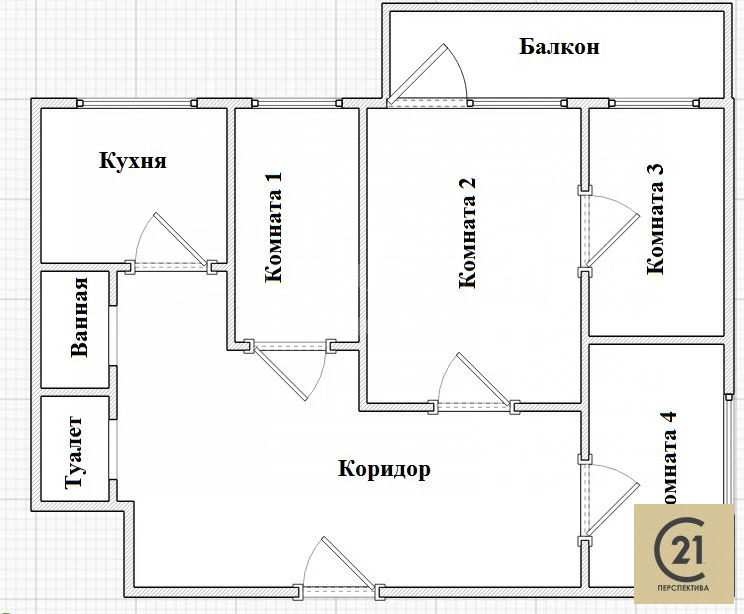 Продается 4-комнатная квартира, площадью 62.90 кв.м. Московская область, город Дзержинский, улица Ленина, дом 24