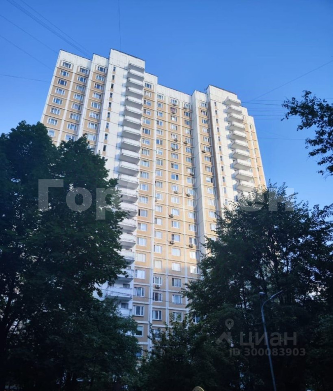 Продается 2-комнатная квартира, площадью 61.90 кв.м. Москва, Боровское шоссе, дом 40