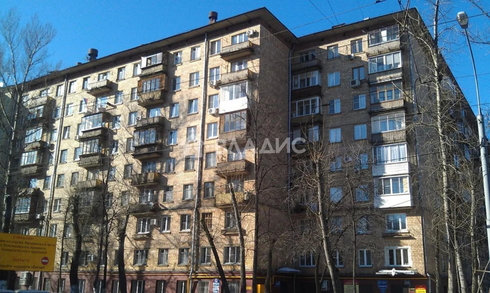 Продается 3-комнатная квартира, площадью 52.80 кв.м. Москва, улица Вавилова, дом 46