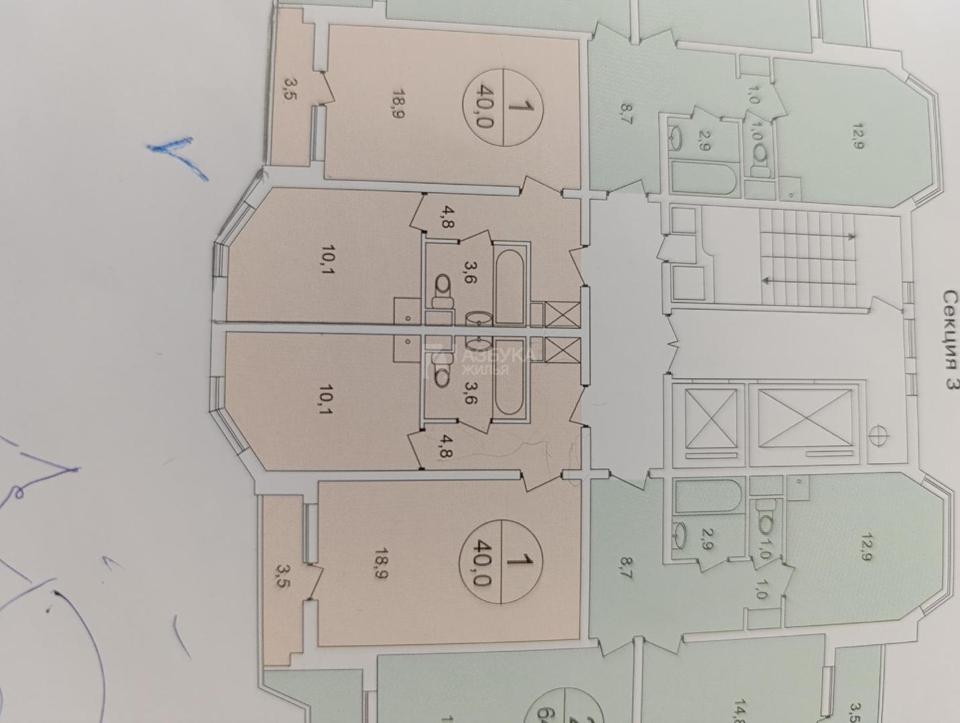 Продается 1-комнатная квартира, площадью 40.00 кв.м. Москва, поселение Внуковское, поселок Внуковское, улица Бориса Пастернака, дом 27к2