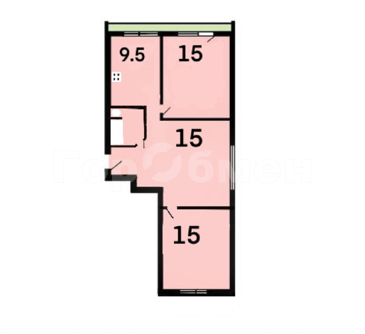 Продается 3-комнатная квартира, площадью 64.70 кв.м. Москва, улица Толбухина, дом 13к7