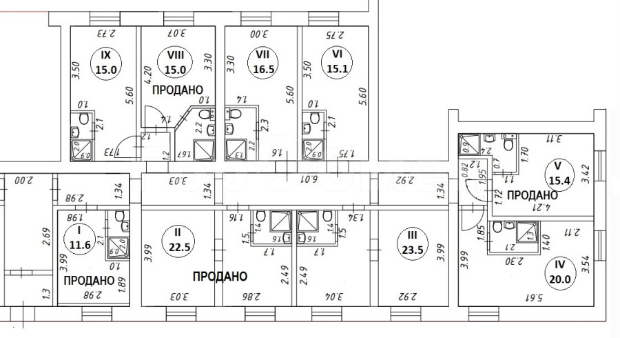 Продается 1-комнатная квартира, площадью 15.10 кв.м. Москва, улица 14-я Парковая, дом 3А