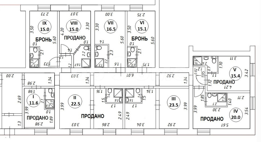 Продается 1-комнатная квартира, площадью 16.40 кв.м. Москва, улица 14-я Парковая, дом 3А