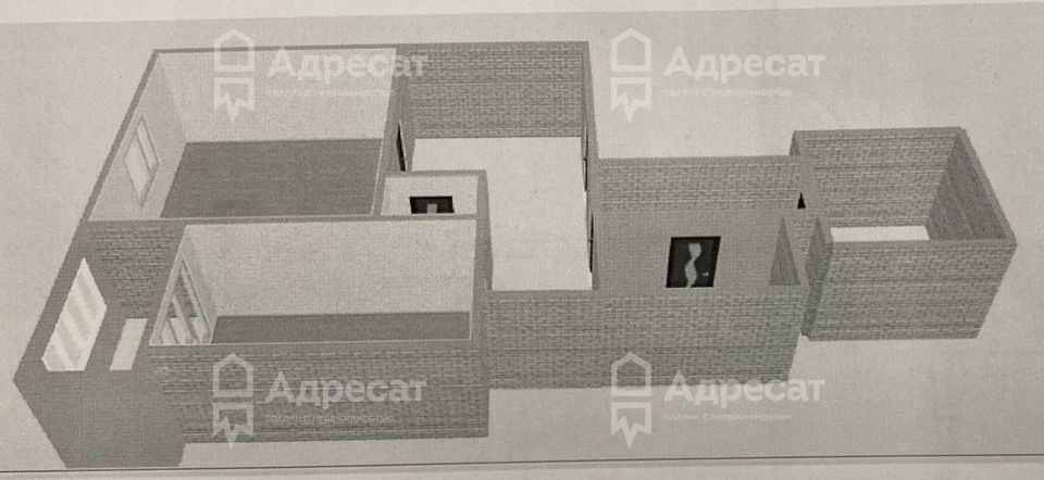 Продается 1-комнатная квартира, площадью 56.00 кв.м. Москва, улица Ивантеевская, дом 5к2