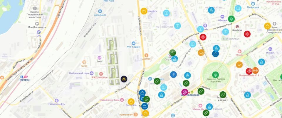 Продается 1-комнатная квартира, площадью 27.70 кв.м. Москва, улица Люблинская