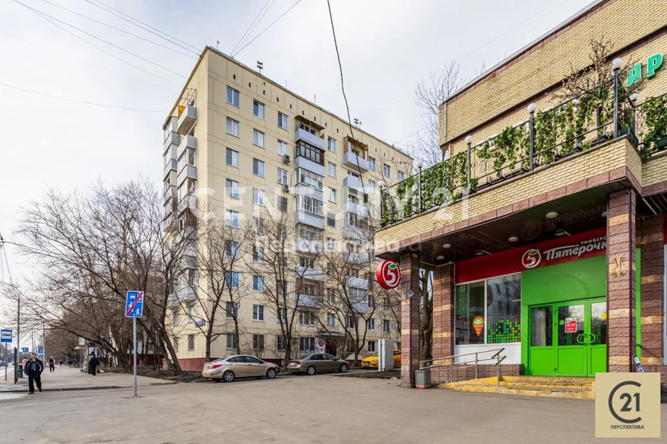 Продается 2-комнатная квартира, площадью 37.10 кв.м. Москва, улица Юных Ленинцев, дом 113к1