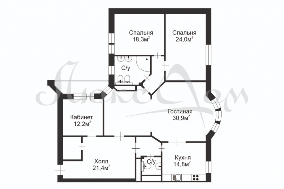 Продается 4-комнатная квартира, площадью 168.90 кв.м. Москва, переулок Голиковский, дом 5