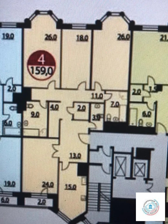 Продается 4-комнатная квартира, площадью 161.90 кв.м. Москва, улица Маршала Тимошенко, дом 17к1