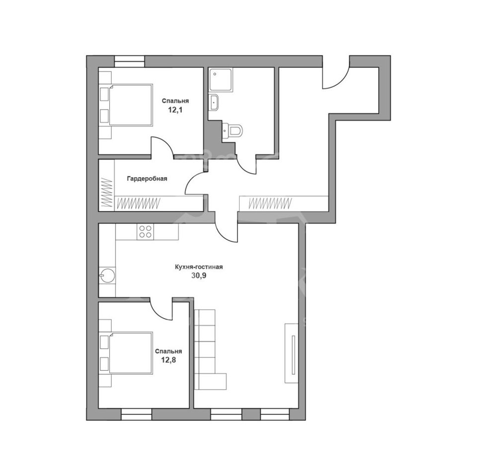 Продается 3-комнатная квартира, площадью 88.00 кв.м. Москва, улица Малая Ордынка, дом 5/6стр2-3