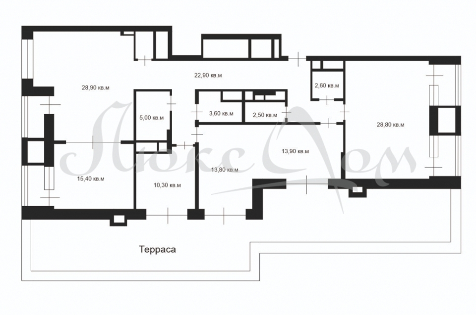 Продается 4-комнатная квартира, площадью 153.50 кв.м. Москва, улица Мантулинская, дом 9к5