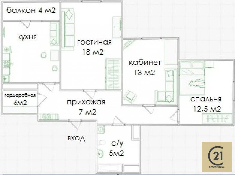 Продается 3-комнатная квартира, площадью 72.70 кв.м. Москва, улица Металлургов, дом 56/2