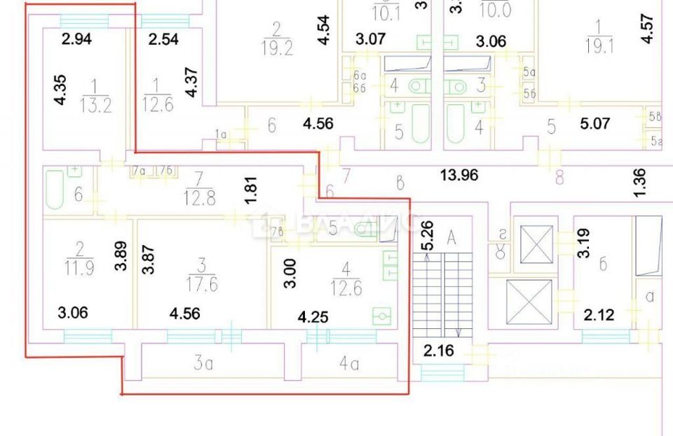 Продается 3-комнатная квартира, площадью 85.00 кв.м. Москва, переулок Козихинский Большой, дом 27с2