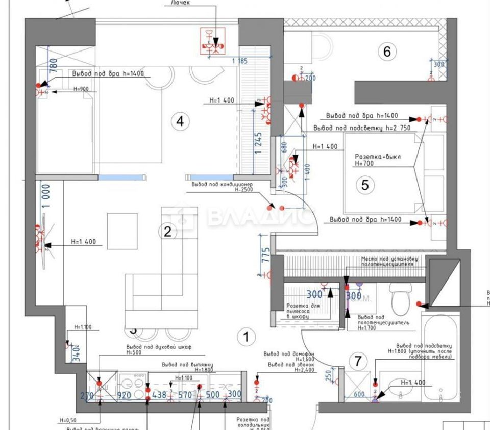 Продается 2-комнатная квартира, площадью 50.00 кв.м. Москва, улица Вавилова, дом 27