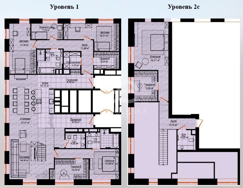 Продается 7-комнатная квартира, площадью 237.40 кв.м. Москва, улица Долгоруковская, дом 25