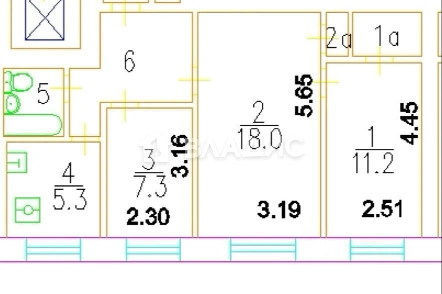 Продается 3-комнатная квартира, площадью 52.80 кв.м. Москва, улица Вавилова, дом 46