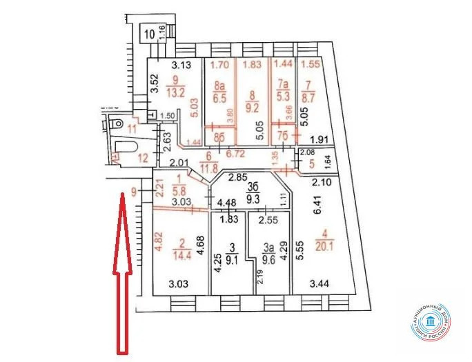 Продается 4-комнатная квартира, площадью 140.00 кв.м. Москва, переулок Большой Казённый, дом 10с1