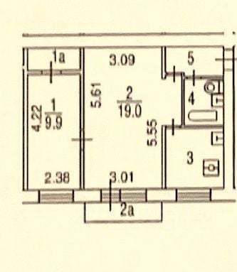 Продается 2-комнатная квартира, площадью 44.00 кв.м. Москва, проезд Новохорошевский, дом 14