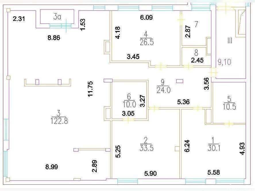 Продается 4-комнатная квартира, площадью 267.00 кв.м. Москва, проезд Островной, дом 7к1