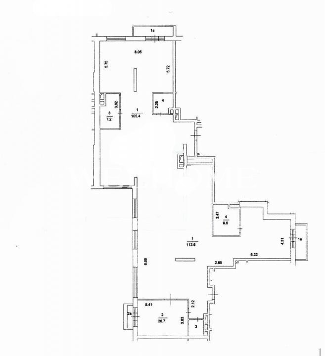 Продается 1-комнатная квартира, площадью 315.00 кв.м. Москва, переулок Казарменный, дом 3